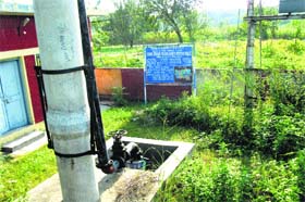 The lift irrigation scheme at Kotla Khurd in Una