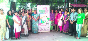 Participants in a teachers induction workshop conducted by NGO Waste Warriors in Dehradun on Monday. a Tribune photograph