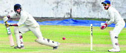 Players in action during a match of the 21st All-India JP Atray Memorial Cricket Tournament at the LIC ground in Sector 26, Chandigarh, on Thursday. Tribune photo: Parvesh Chauhan