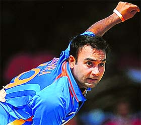 Mishras leg-spin left West Indian batsmen gasping for breath. 