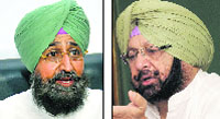 Partap Singh Bajwa, ppcc chief and Amarinder Singh, Amritsar MP