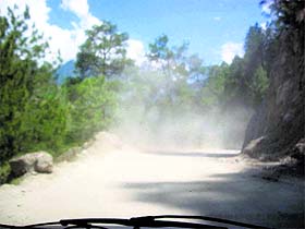 The Raid De Himalaya rally en route Lahaul & Spiti leaves a trail of dust and carbon footprints behind in the peaceful environs of the state. 