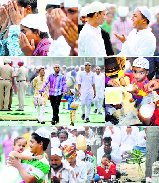 Tied with the thread of faith: Spreading the message of brotherhood, peace and prosperity, friends and families get together on the day. Delicacies such as korma, biryani, shammi kebab and bhuna gosht add to the flavour of the festival.
