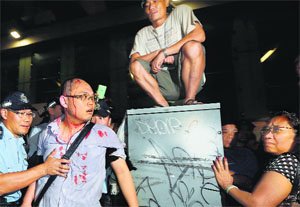 Violent police action only succeeded in fuelling the students thirst for democracy. REUTERS