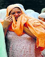 the grieving mother