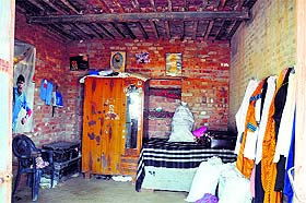 The house of the two brothers at Bohapur village.