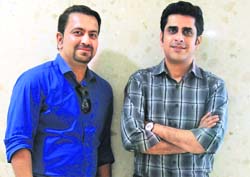 literary circle: Mitul Dikshit and Altaf Tyrewala
