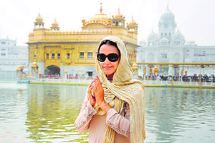 Holy thoughts: Neha Dhupia