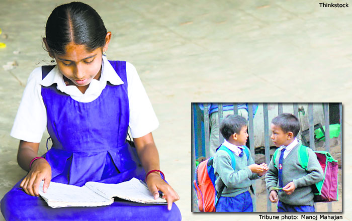 Children should be sensitised towards their peers who come from economically weaker backgrounds