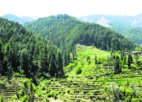 The Bhandal valley in Chamba district