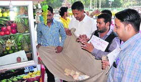 MP Ed qualified seek alms to highlight their plight in Dehradun on Saturday