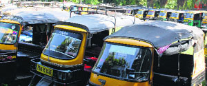 The auto-rickshaws that do not comply with the norms were impounded by the police in a special drive launched in Amritsar.