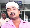 A man who was injured in the auto-rickshaw mishap.