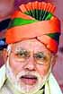 In order to identify himself with various regions of Haryana, Prime Minister Narendra Modi wore different styles of turbans during campaigning . Modi addressed 12 rallies on three days in the state that goes to the polls on Wednesday
