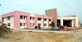 Mother and Child Hospital is coming up at a cost of Rs 16.61 crore.