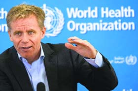 Dr. Bruce Aylward, Assistant director-general, WHO