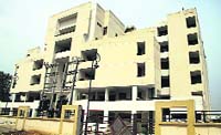 A view of the Hare Krishna flats. file photo