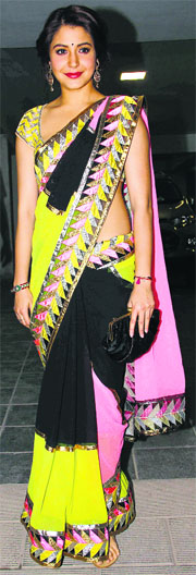 Anushka Sharmas last season's Diwali party dress