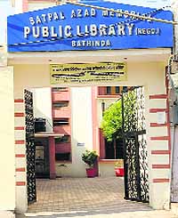 A view of the Government District Library