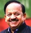 Health Minister Harsh Vardhan