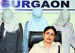 The accused in police custody