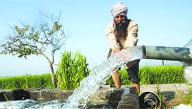 The Green Tribunal has stayed the allocation of power connection for new tube-wells following a petition by an NGO.