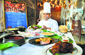 Chef Jyot Singh Rana displays some sumptuous dishes