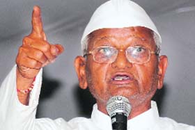 Anna Hazare, Social activist
