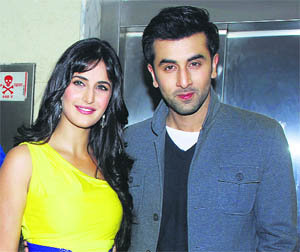 Katrina Kaif and Ranbir Kapoor
