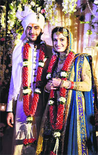 Sahil Sangha and Dia Mirza