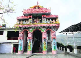 The Bhadrakali Bhalei Mata temple at Bhalei in Chamba district