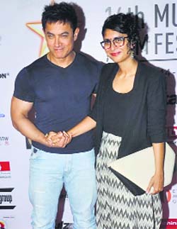 Aamir Khan and Kiran Rao