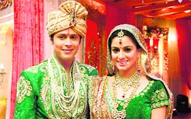 A stiil from Main Lakshmi Tere Aangan Ki