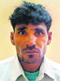 Accused Inaam caught with 2.5 kg hasish