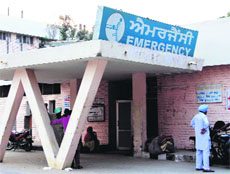 A view of the Bathinda Civil Hospital.