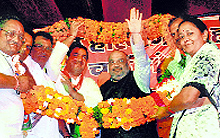 Amit Shahs hand was seen in the social engineering