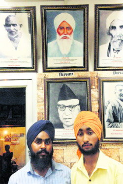Grandsons of Bhagat Singh of Bilga 