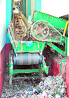 File photo of the non-working waste treatment plant in Faridabads Bandhwari village