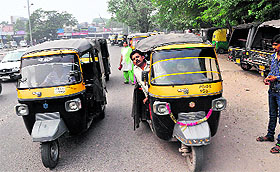 Around 10,000 diesel-run autos ply in the city and most of them are registered with the Punjab Transport Department in Mohali.