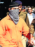 Accused Harmeet being taken to the court in Dehradun on Wednesday
