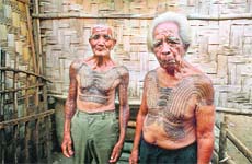 Ancient art: A still from Tattoo Hunter