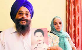 Surinder and his wife Paramjit Kaur.