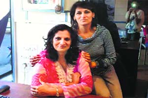 Hima (R) and Alpana have been friends for nearly 30 years