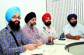 Ravneet Singh, India project manager, EcoSikh, and Ranjodh Singh, Punjab Convener, and others talk about the Gurpurb celebrations in Ludhiana. 