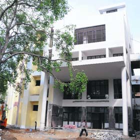 The building of the newly constructed 50-bed Mother and Child Care Centre at Jallianwalla Bagh Memorial Civil Hospital  in Amritsar on Tuesday