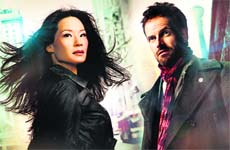 A still from Elementary