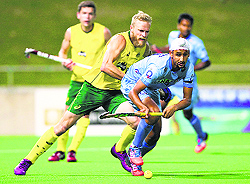 Forward Mandeep Singh found the Kookaburras a tough nut to crack in the first Test