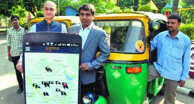The auto-rickshaw service will be available in the tricity.
