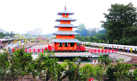 The Japanese Garden in Sector 31, Chandigarh, is all set to be inaugurated today.
