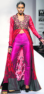 Indian traditional embroidery gives a warm touch to the cold days